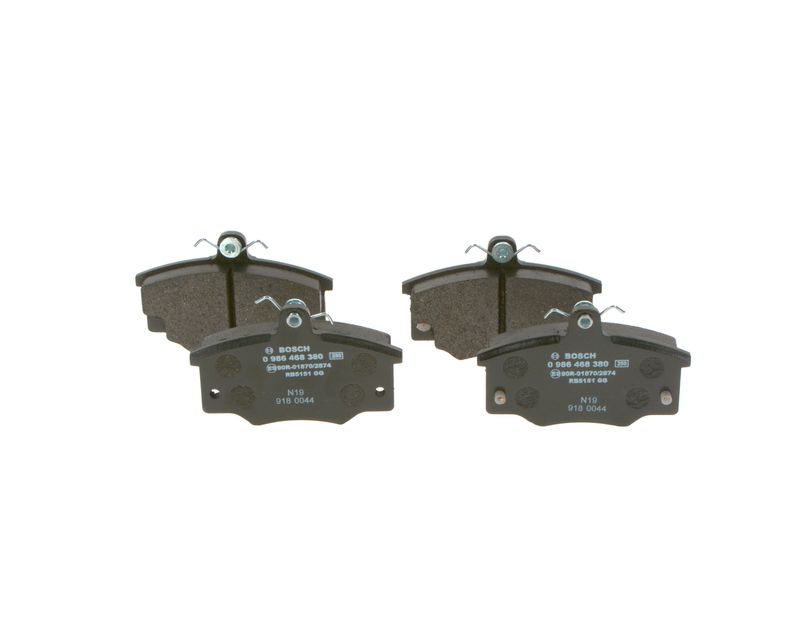 Bosch 0986468380 Brake Pad Set, disc brake - 1