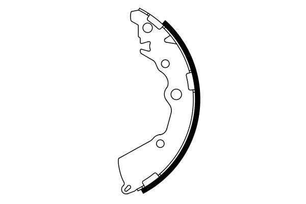 Bosch 0986487797 Brake Shoe Set - 5