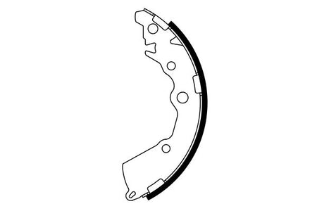 Bosch 0986487797 Brake Shoe Set - 5