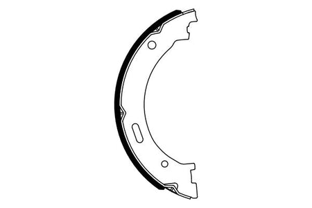Bosch 0986487942 Brake Shoe Set, parking brake - 5