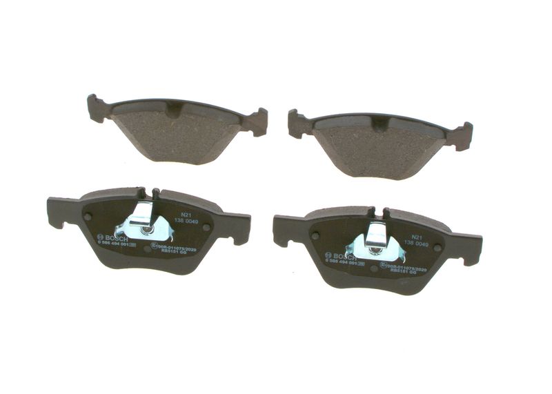 Bosch 0986494001 Brake Pad Set, disc brake - 1