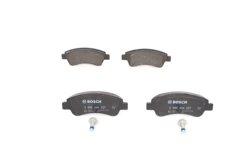 Bosch 0986494027 Brake Pad Set, disc brake - 1