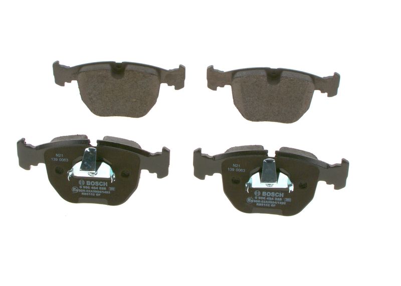 Bosch 0986494028 Brake Pad Set, disc brake - 1