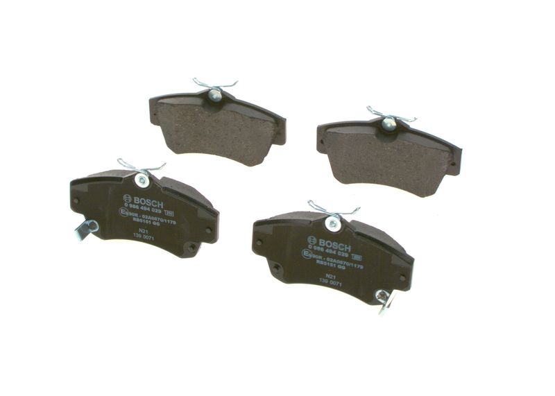 Bosch 0986494029 Brake Pad Set, disc brake - 6