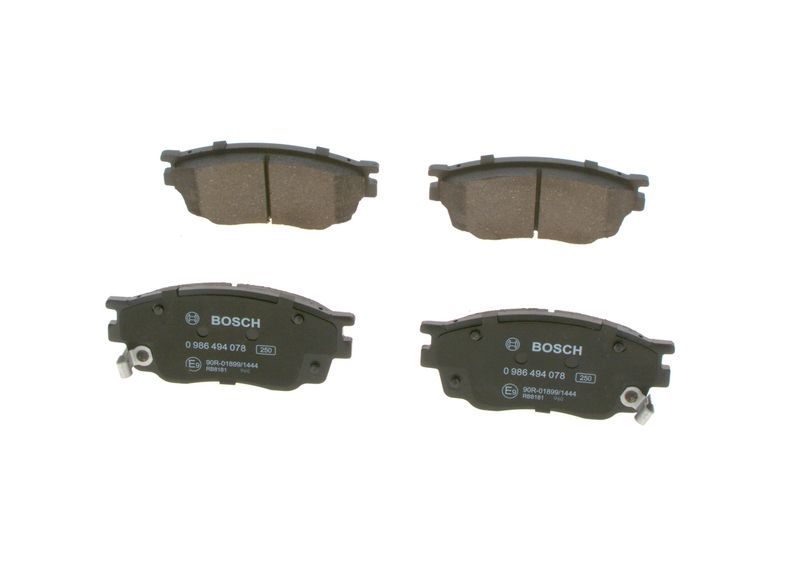 Bosch 0986494078 Brake Pad Set, disc brake - 1