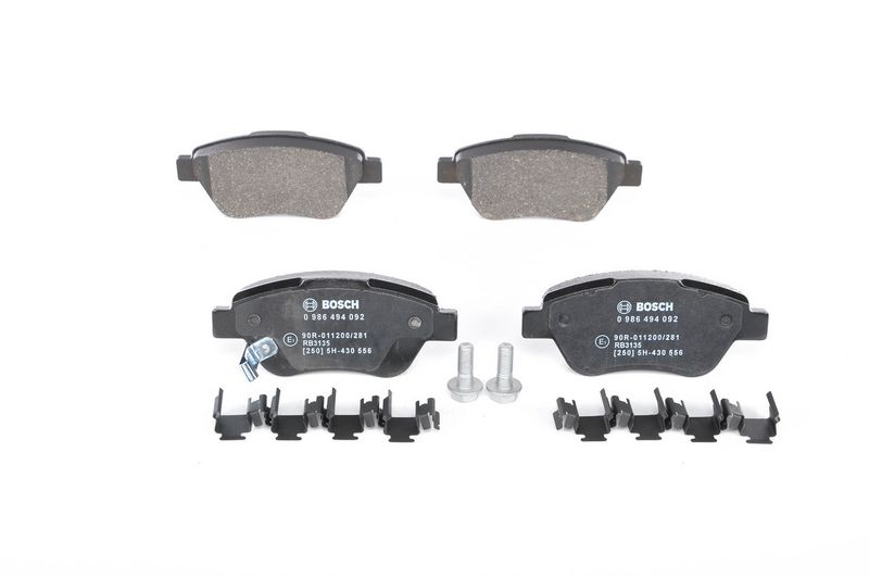 Bosch 0986494092 Brake Pad Set, disc brake - 1
