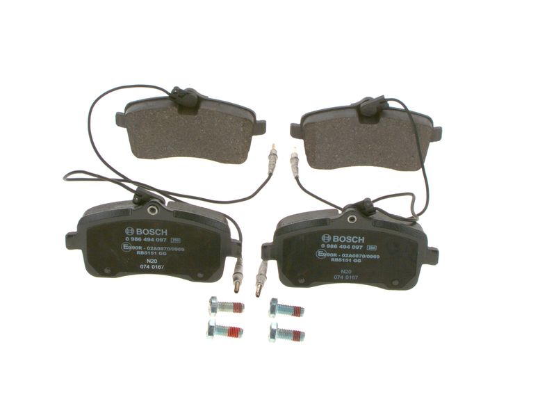 Bosch 0986494097 Brake Pad Set, disc brake - 6