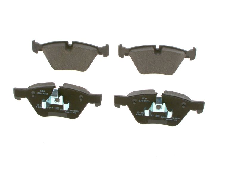 Bosch 0986494117 Brake Pad Set, disc brake - 1