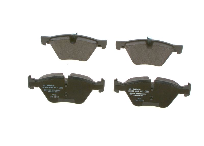 Bosch 0986494117 Brake Pad Set, disc brake - 3