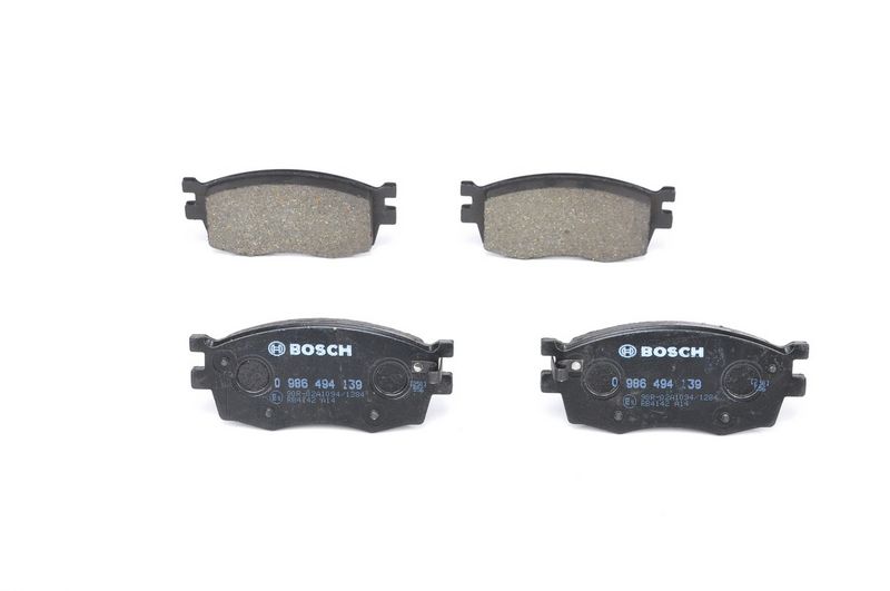 Bosch 0986494139 Brake Pad Set, disc brake - 1