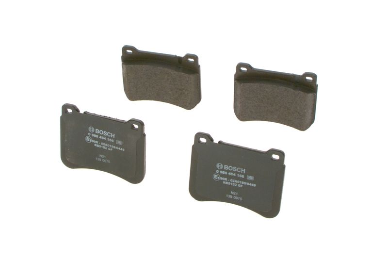 Bosch 0986494166 Brake Pad Set, disc brake - 6
