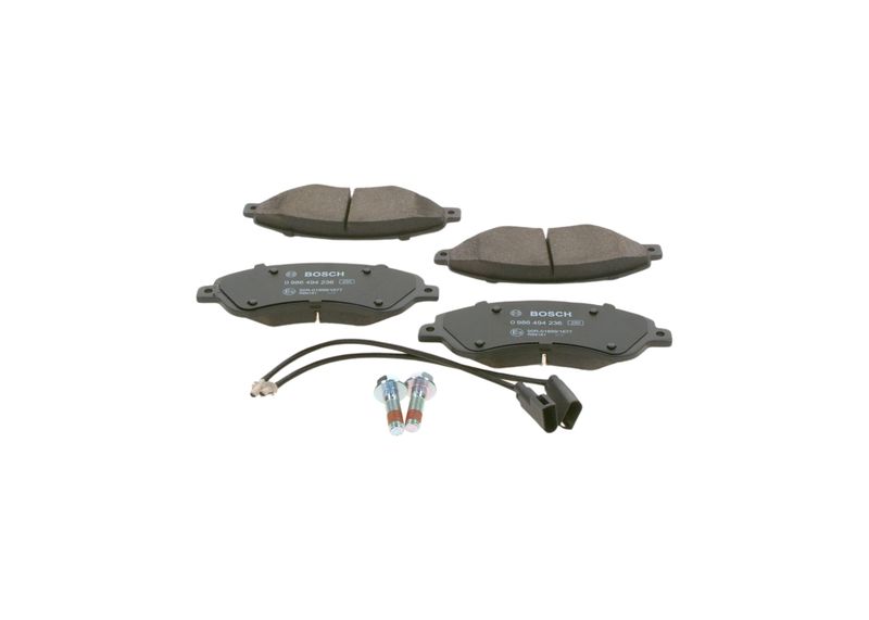 Bosch 0986494236 Brake Pad Set, disc brake - 1