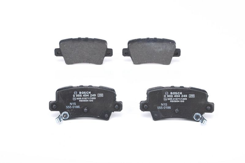Bosch 0986494249 Brake Pad Set, disc brake - 1