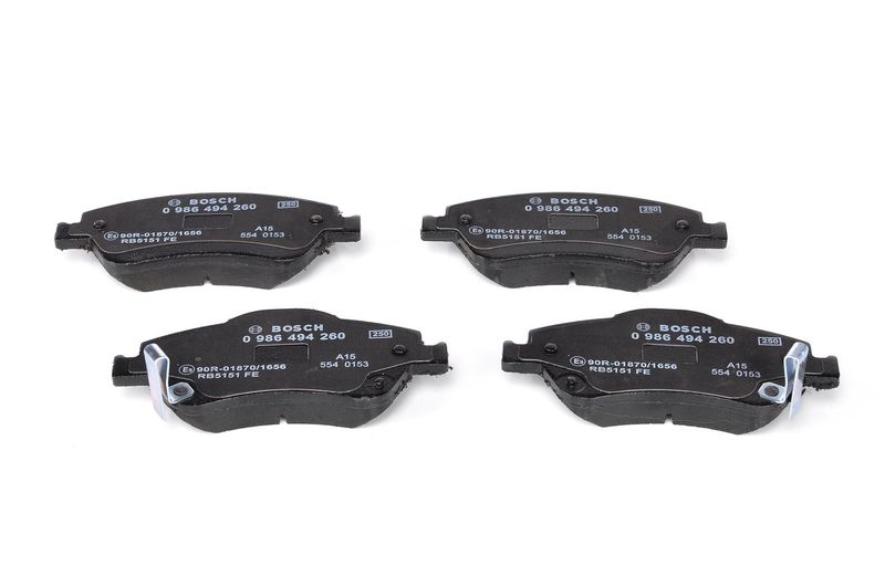 Bosch 0986494260 Brake Pad Set, disc brake - 6