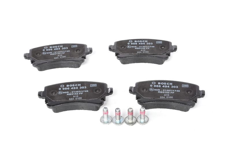 Bosch 0986494303 Brake Pad Set, disc brake - 6