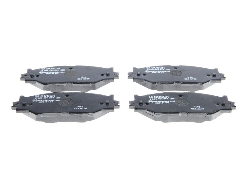 Bosch 0986494316 Brake Pad Set, disc brake - 6