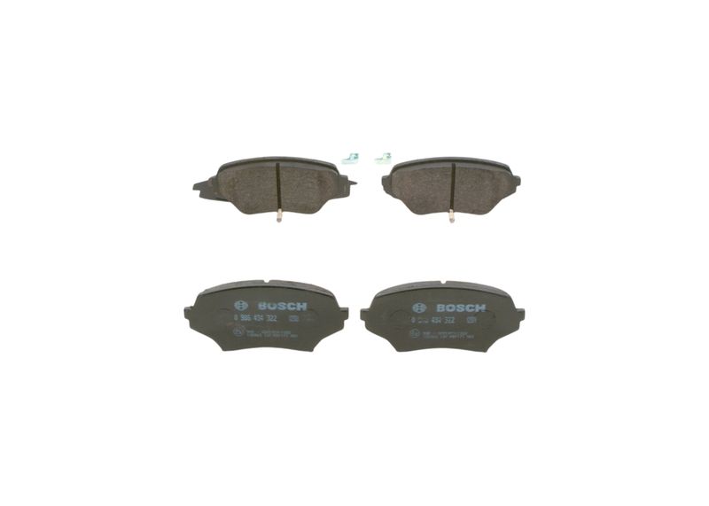 Bosch 0986494322 Brake Pad Set, disc brake - 3