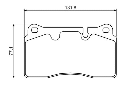 Bosch 0986494351 Brake Pad Set, disc brake - 5