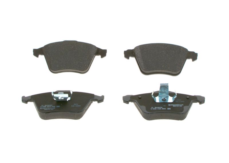 Bosch 0986494492 Brake Pad Set, disc brake - 1