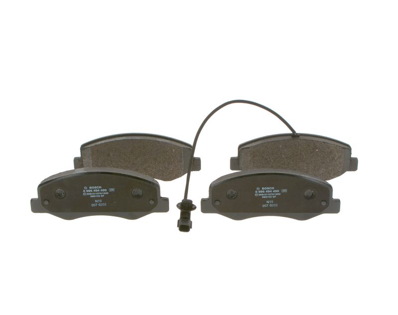 Bosch 0986494499 Brake Pad Set, disc brake - 1