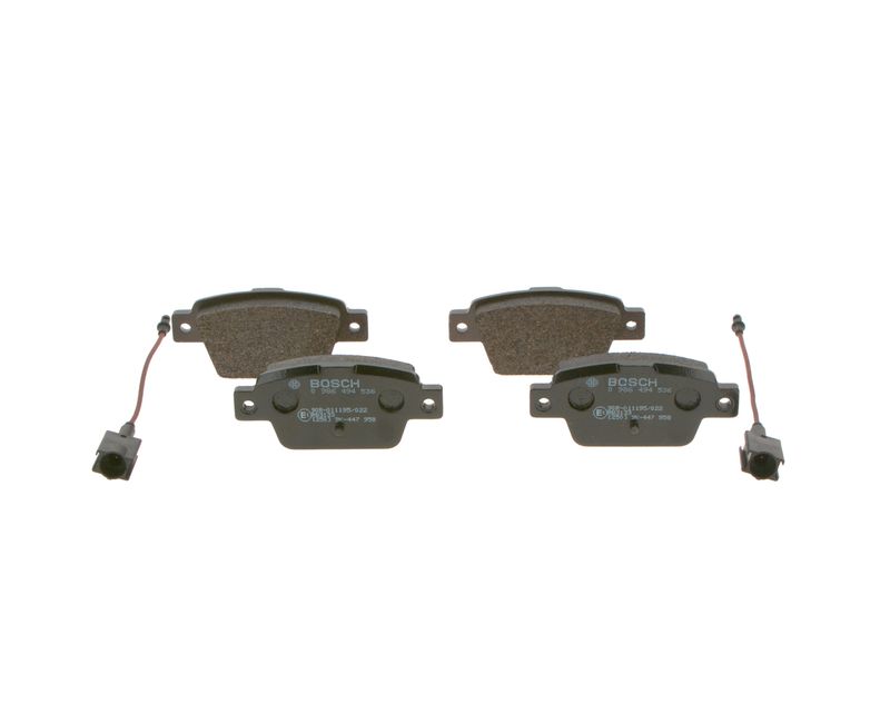 Bosch 0986494536 Brake Pad Set, disc brake - 1