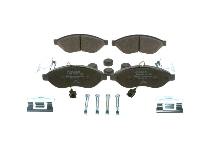 Bosch 0986494591 Brake Pad Set, disc brake - 6