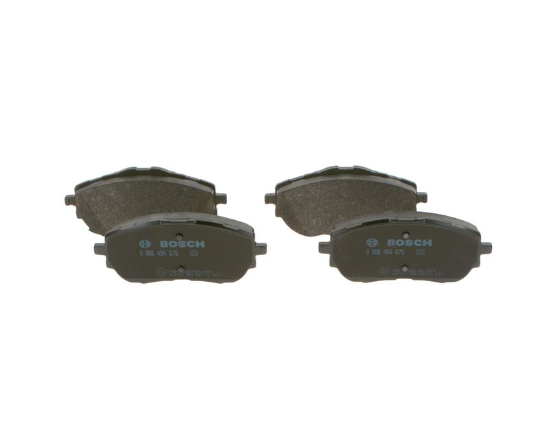Bosch 0986494676 Brake Pad Set, disc brake - 1