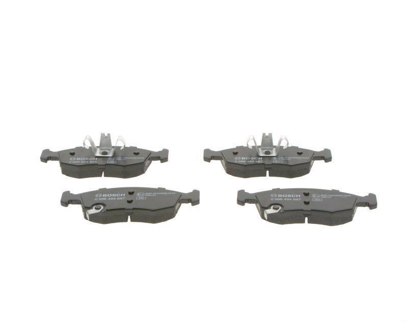 Bosch 0986494687 Brake Pad Set, disc brake - 6