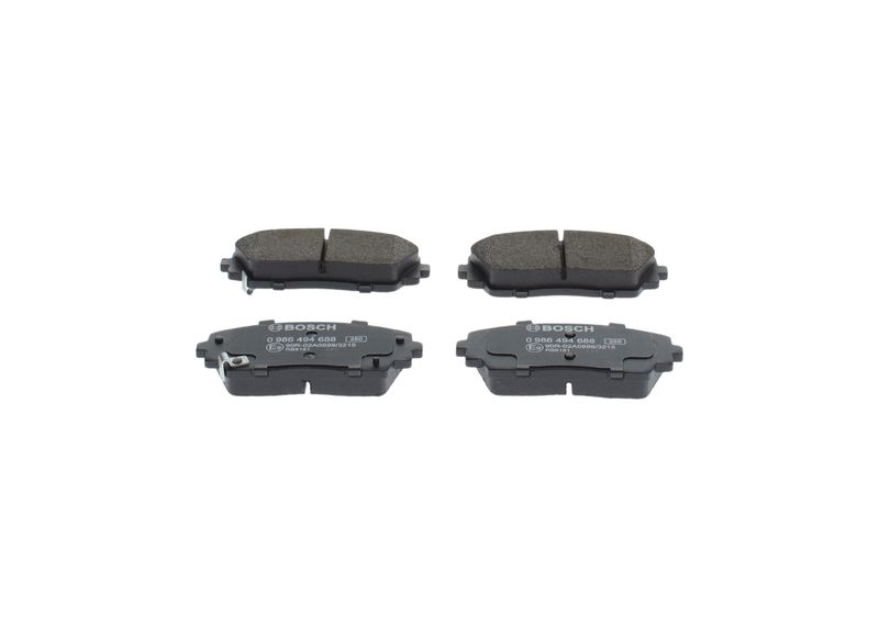 Bosch 0986494688 Brake Pad Set, disc brake - 1