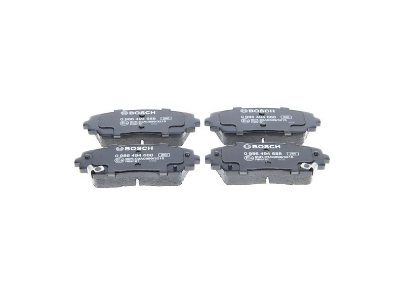 Bosch 0986494688 Brake Pad Set, disc brake - 6