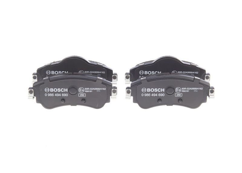 Bosch 0986494690 Brake Pad Set, disc brake - 1