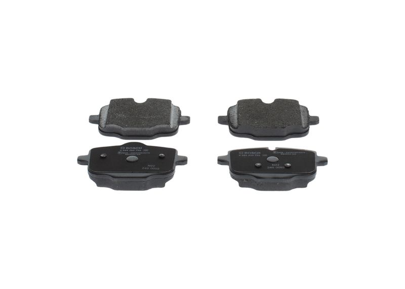 Bosch 0986494759 Brake Pad Set, disc brake - 1