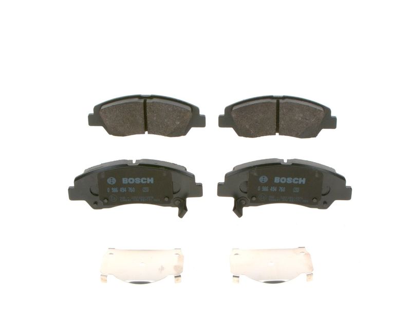 Bosch 0986494760 Brake Pad Set, disc brake - 1