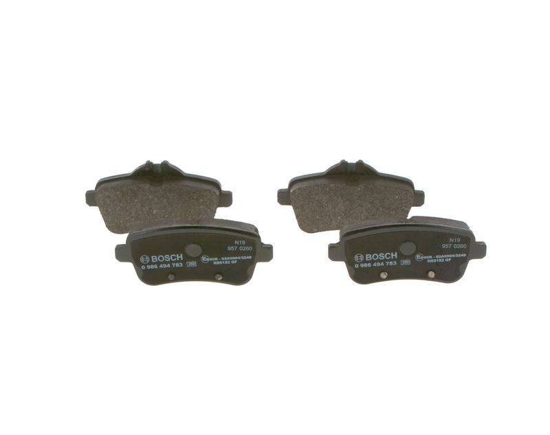 Bosch 0986494783 Brake Pad Set, disc brake - 1