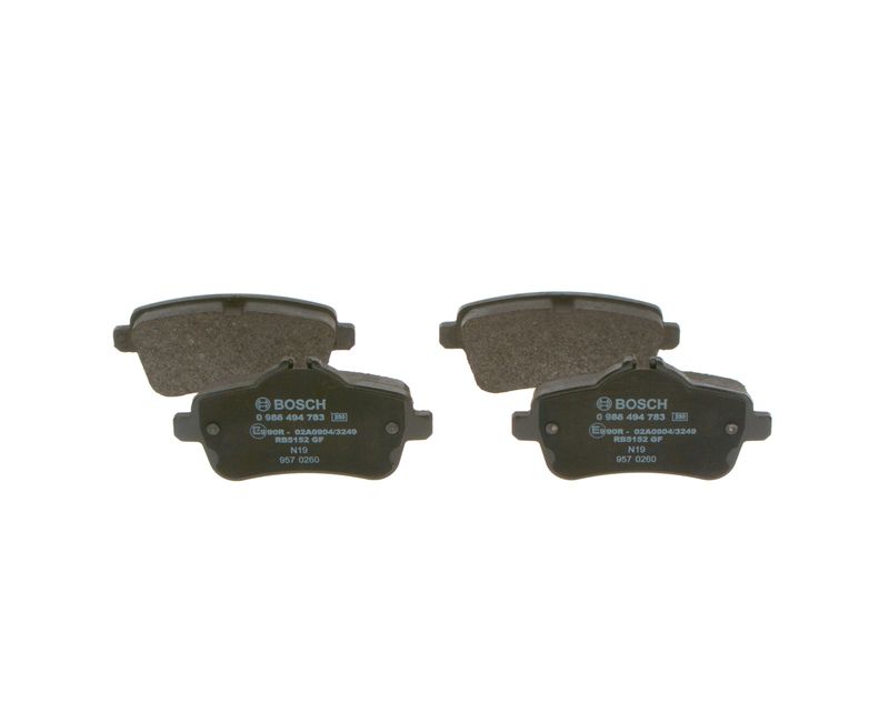 Bosch 0986494783 Brake Pad Set, disc brake - 3