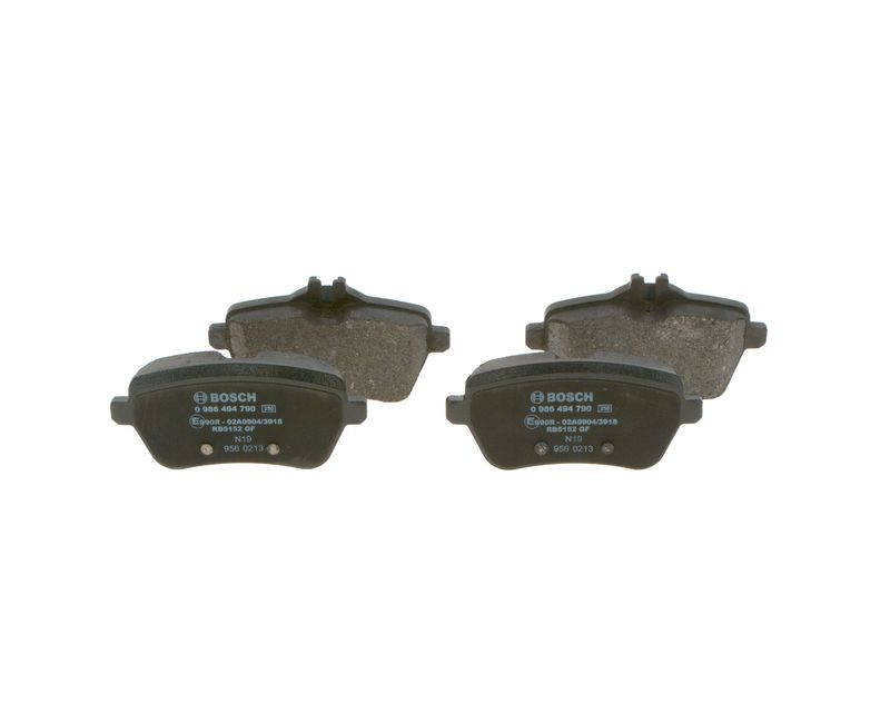 Bosch 0986494790 Brake Pad Set, disc brake - 1