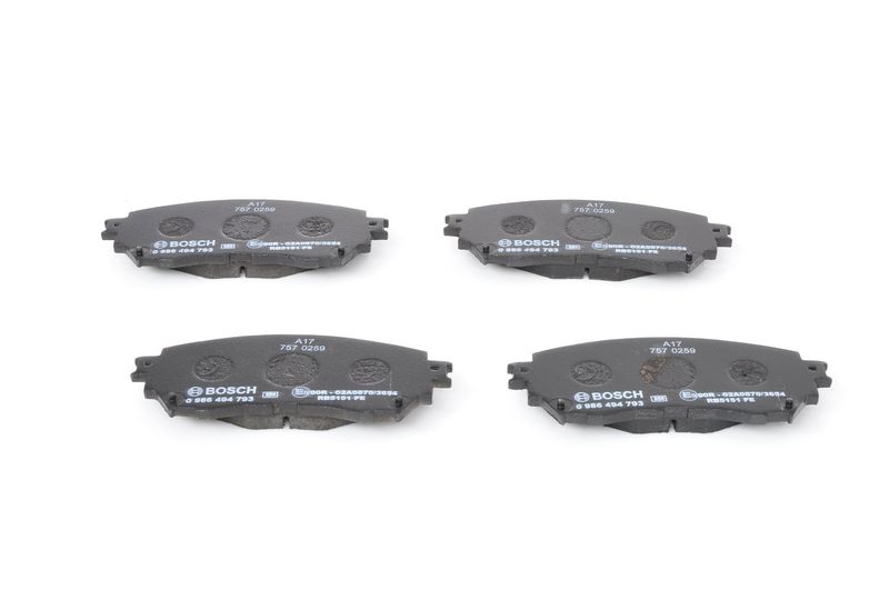 Bosch 0986494793 Brake Pad Set, disc brake - 6