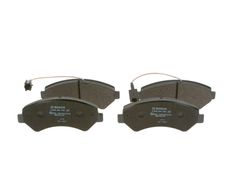 Bosch 0986494799 Brake Pad Set, disc brake - 6
