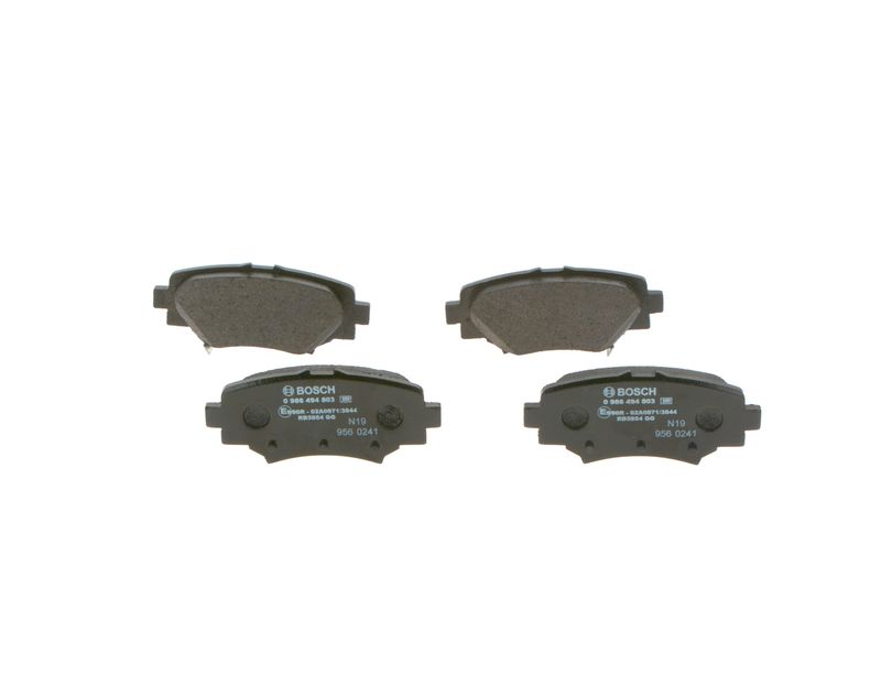 Bosch 0986494803 Brake Pad Set, disc brake - 1