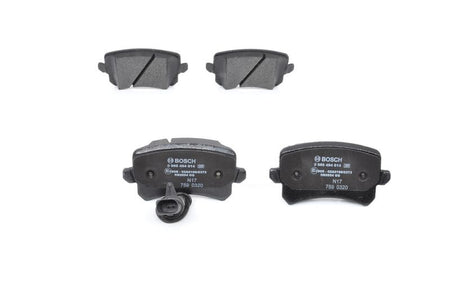 Bosch 0986494814 Brake Pad Set, disc brake - 1