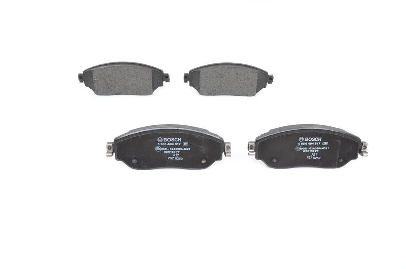 Bosch 0986494817 Brake Pad Set, disc brake - 3