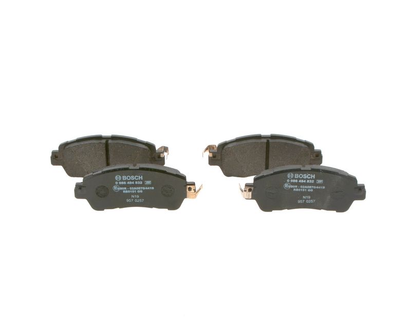 Bosch 0986494832 Brake Pad Set, disc brake - 3