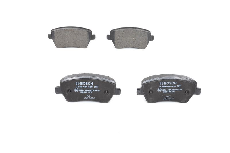 Bosch 0986494856 Brake Pad Set, disc brake - 3