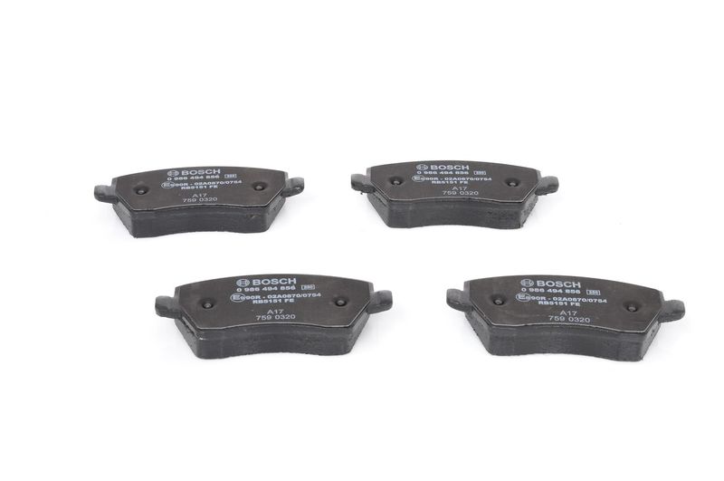 Bosch 0986494856 Brake Pad Set, disc brake - 6