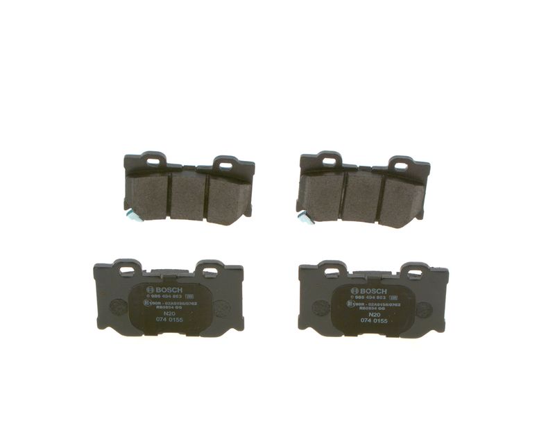 Bosch 0986494863 Brake Pad Set, disc brake - 3