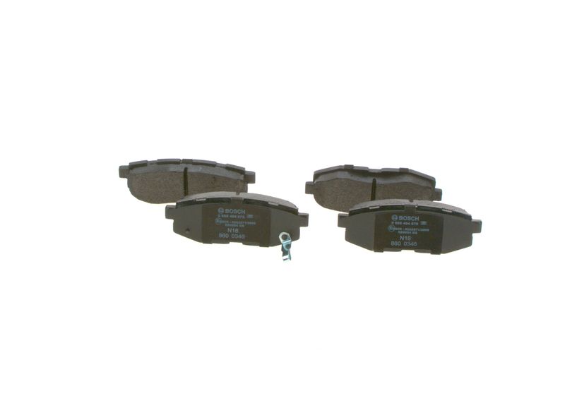 Bosch 0986494876 Brake Pad Set, disc brake - 1