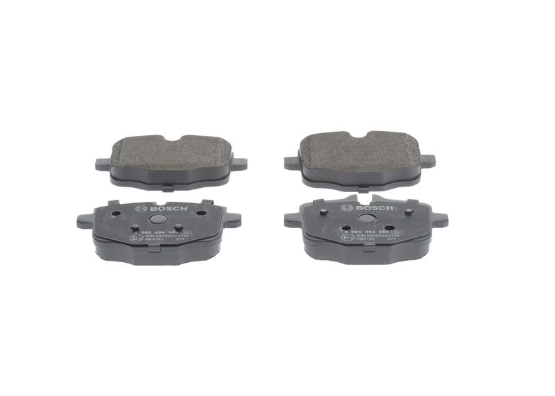Bosch 0986494900 Brake Pad Set, disc brake - 1
