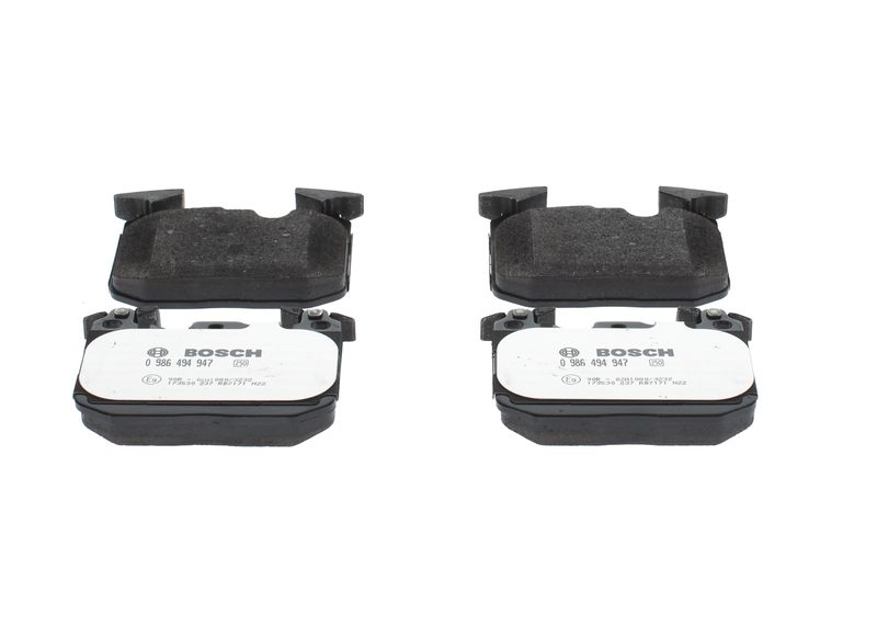 Bosch 0986494947 Brake Pad Set, disc brake - 1