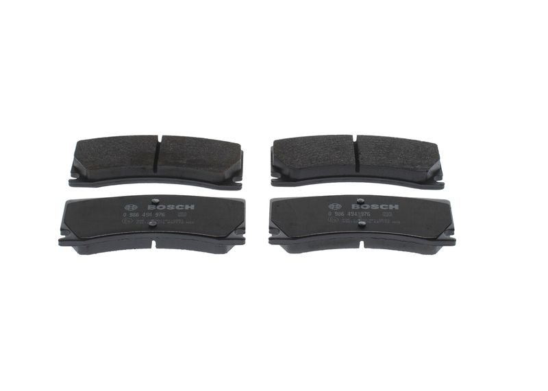 Bosch 0986494976 Brake Pad Set, disc brake - 1