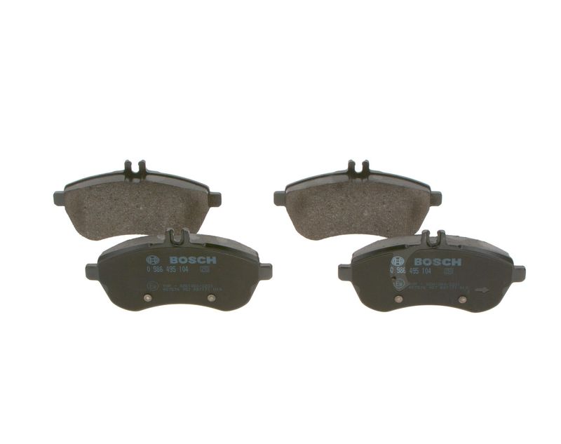 Bosch 0986495104 Brake Pad Set, disc brake - 3